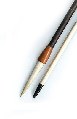 길이79mm　　 　사군자/경호필　　　　　　　[수류水流사군자]　　12호