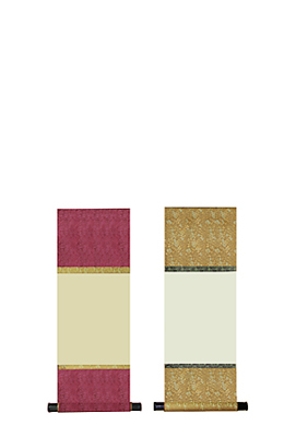 전체25X58cm 공간25X17cm 미니족자中