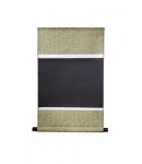 전체45X72cm 공간45X34cm 6절가로형검정족자