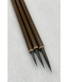2mm,4mm,5mm 황모세필 3개 세트