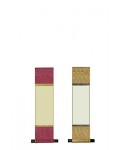 전체15X60cm 공간15X30cm 미니長족자 